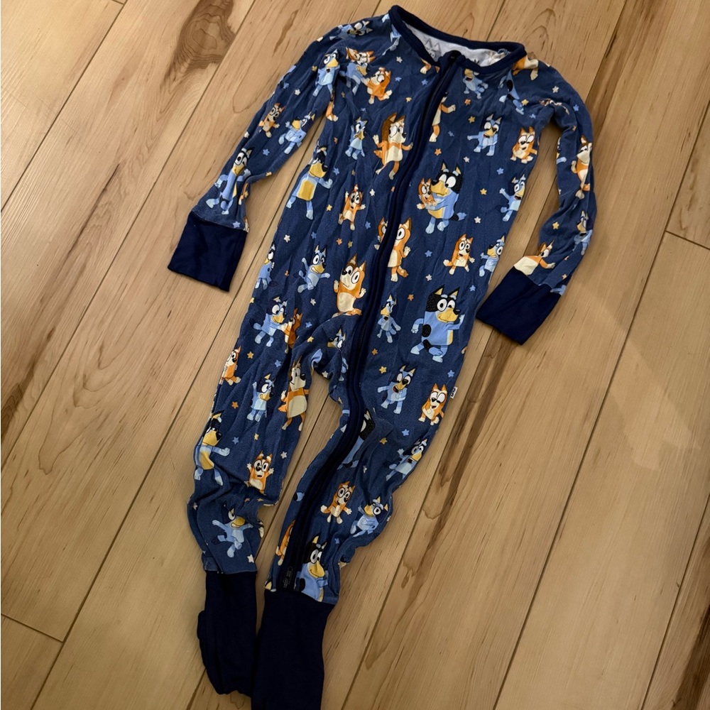 Bluey Dance Mode Little Sleepies 18-24mo Zippy